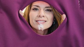 3 cocks glory hole cum swallow