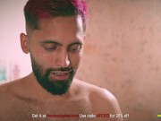 FREE FULL VIDEO Solo Anal Testing HoneyPlayBox CASPION Prostate And Perineum Vibrator And Cock Ring