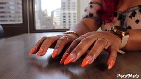 Goddess Selena Nail Tapping ASMR