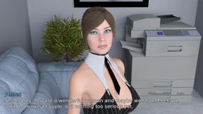 Thirsty for my guest #6 Audrey gave me a footjob - Jenna let me play with her tits