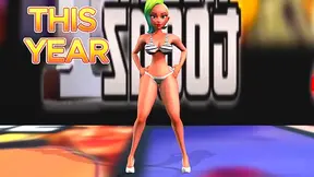Kims Sensual Dance Ignites Steamy Desires in Vibrant 3D Hentai Fantasy