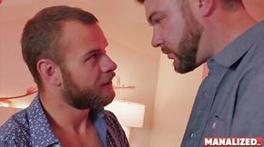 Kinky Stud Parker Allen Fucked Raw After Blowjob