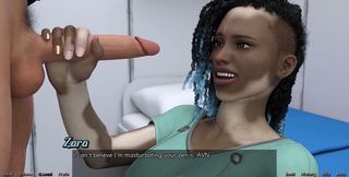 Stranded in Space - Black Virgin Wants Cum in Her Mouth