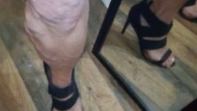 Tempest showing off new heels