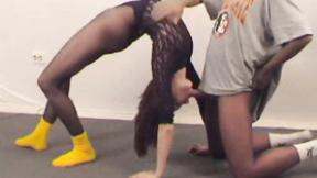”Sexy Babe Blowjob & Fucking Hardcore by Masked guy”