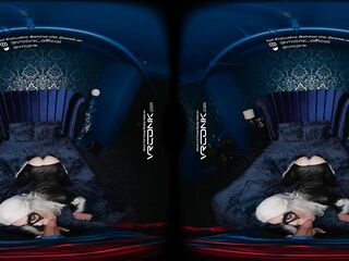 VR Conk: Supple Ebony Cat Deeply Sucks Spider-guy's Biggest Schlong in Cosplay Parody - VR Porn