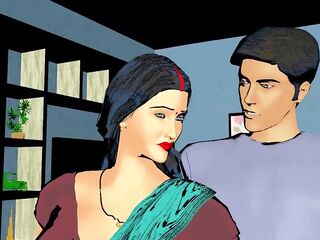 Step brother-in-law screwed sister-in-law at home