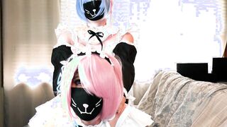 Rem & Tuck Femboy Costume play Pummel