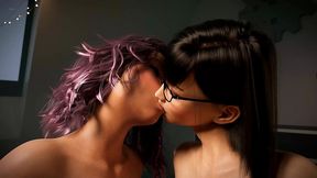 sex with two girlfriends at the same time