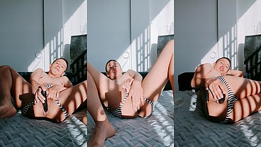 lesbian dildo all over my ass