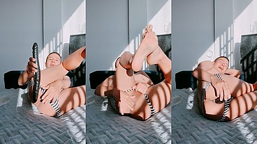 lesbian dildo all over my ass