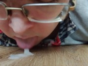 Boy eating his own cum Compilation 3