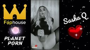 Russian Trans Girl Masturbates on Video and Cums Hard