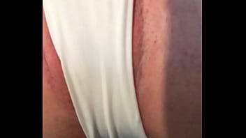 Gracies White panty piss