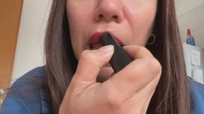 Extreme Mouth Close-Up