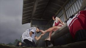 Spinning Thread 1 - Panty And Foot Fetish Hentai Freak Fucks Sporty Athletic Girl At Bus Stop