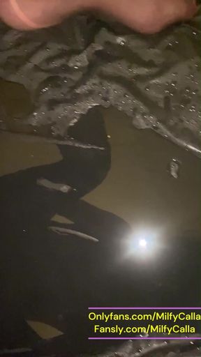 Bathroom Pee Fetish Wet Pussy Play & Intense Orgasm