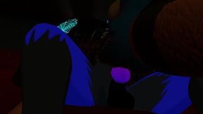Furry girl gets pounded in the woods
