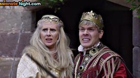Busty princess gets fucked by knight in kingdom