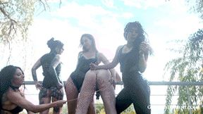 Quadruple Caning (HD)