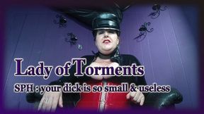 Lady of Torments SPH - Small penis humiliation