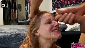 facial & cumshot compilation - 15 thick sperm loads