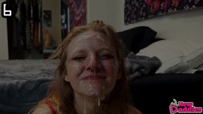 facial & cumshot compilation - 15 thick sperm loads