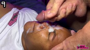facial & cumshot compilation - 15 thick sperm loads
