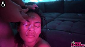 facial & cumshot compilation - 15 thick sperm loads