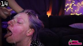 facial & cumshot compilation - 15 thick sperm loads