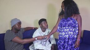 hot torrid anal fuck this rainy morning in cameroon between two neighbors and a neighbor who in the scorching cold is deviated by her neighbors. sex and pleasure with sharing sexual information of be