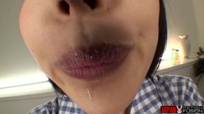 Wet Tongue, Filthy Mouth, Bratty Stare - Yua Nanami Dares You to Finish in Her Mouth