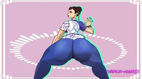 Chun-Li's Hairy Twerk Birthday Surprise