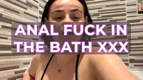 DOUBLE ORGASM ANAL FUCK IN THE BATH XXX