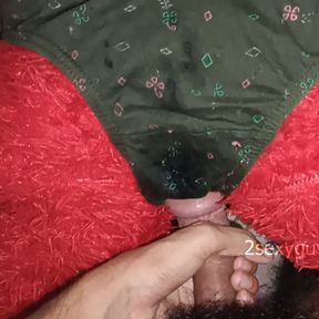 Hard sex with doll bra and women panties full wet cum inside indian horny boy