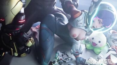Overwatch sluts cum in SFM compilation