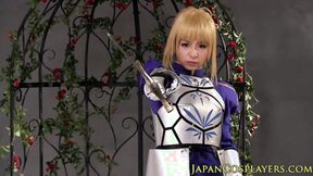 ”Brave Cosplay Babe's Hairy Castle Got Creampied”