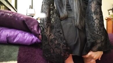 Latina gothic skirt rides Amateur white guy