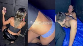 parte 2: muita putaria na casa de swing: belinha deu no pelo, levou gozada na boca e na buceta e fez o corno limpar a porra com a lingua