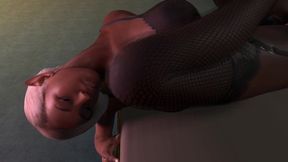 black elf ass fucked hard by a voodoo dick