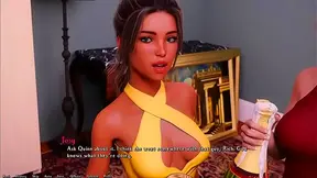 Luscious 3D Goddess Explores Taboo Lust in Hot Dick-Sucking Fantasy