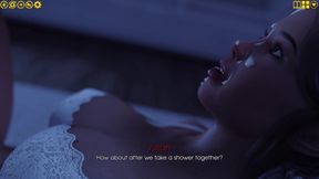 My Pleasure 30 - Julian Fucks Haley in Bed at Night After BJ Then Plays with Julia
