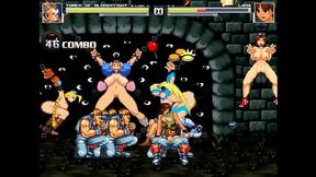 Lara Croft gets gangbanged and fucked hard in doggystyle
