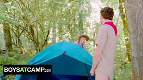 Boys At Camp - Scout Boy Seduces Scout Master By Showing Him His Throbbing Hard Shaft