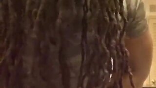 Homophobic man shows 11 inch chocolate cock pt 2