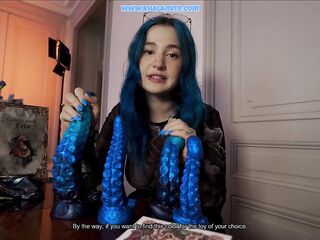 This toy will make your boss cum like a Daemon - POV Role Play by a Unshaved Frenchwoman