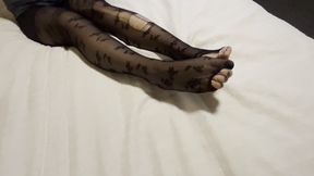 Ripped Floral Nylon Play