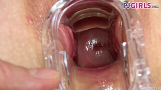 PJGirls - Pussy Muscles - real orgasm, gaping, masturbation