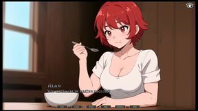 Hot Tomboy Masturbates Thinking Of You In Busty Hentai Anime Game Episode