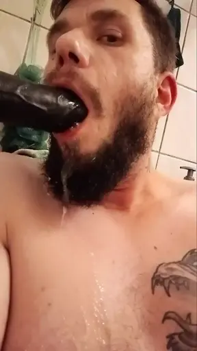 2nd drooling deep throat